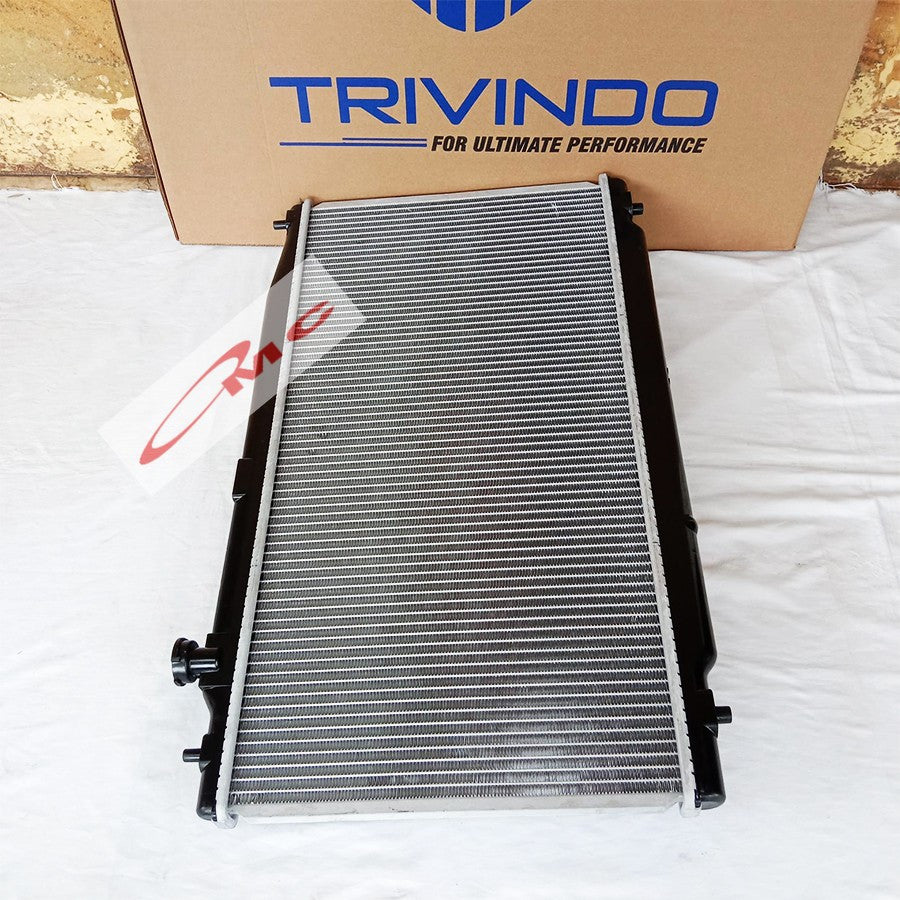 Radiator Assy TRIVINDO Honda Brio Double Blower 2 KIPAS 1300CC MATIC TR-87392