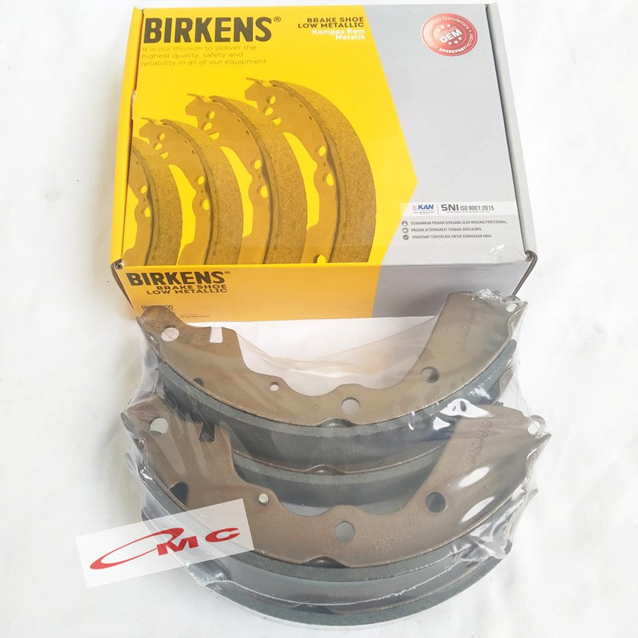 Brake Shoe Kampas Rem Belakang BIRKENS Calya Sigra Asli Birkens B-TBS-021