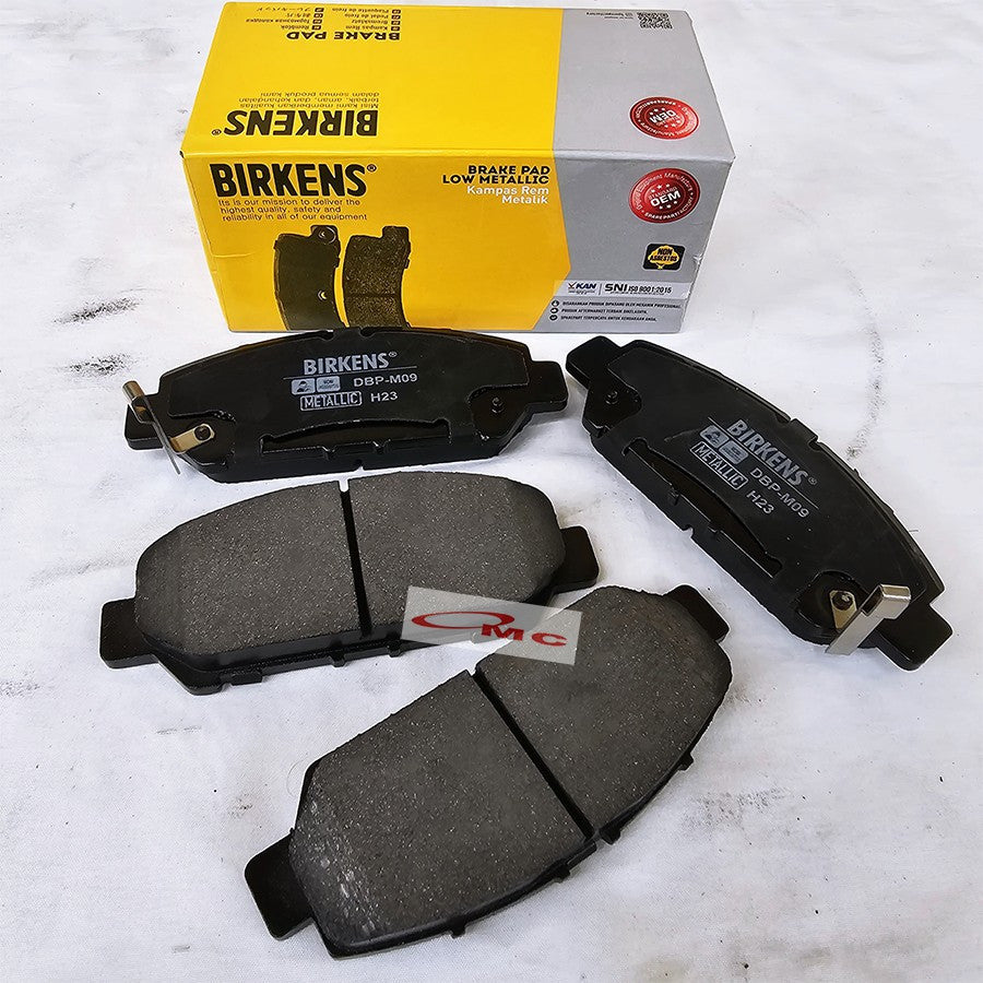 Brake Pad Kampas Rem Depan Kanan Kiri Rocky Raize All New Xenia Avanza Veloz 2022 Asli Original BIRKENS B-DBP-M09