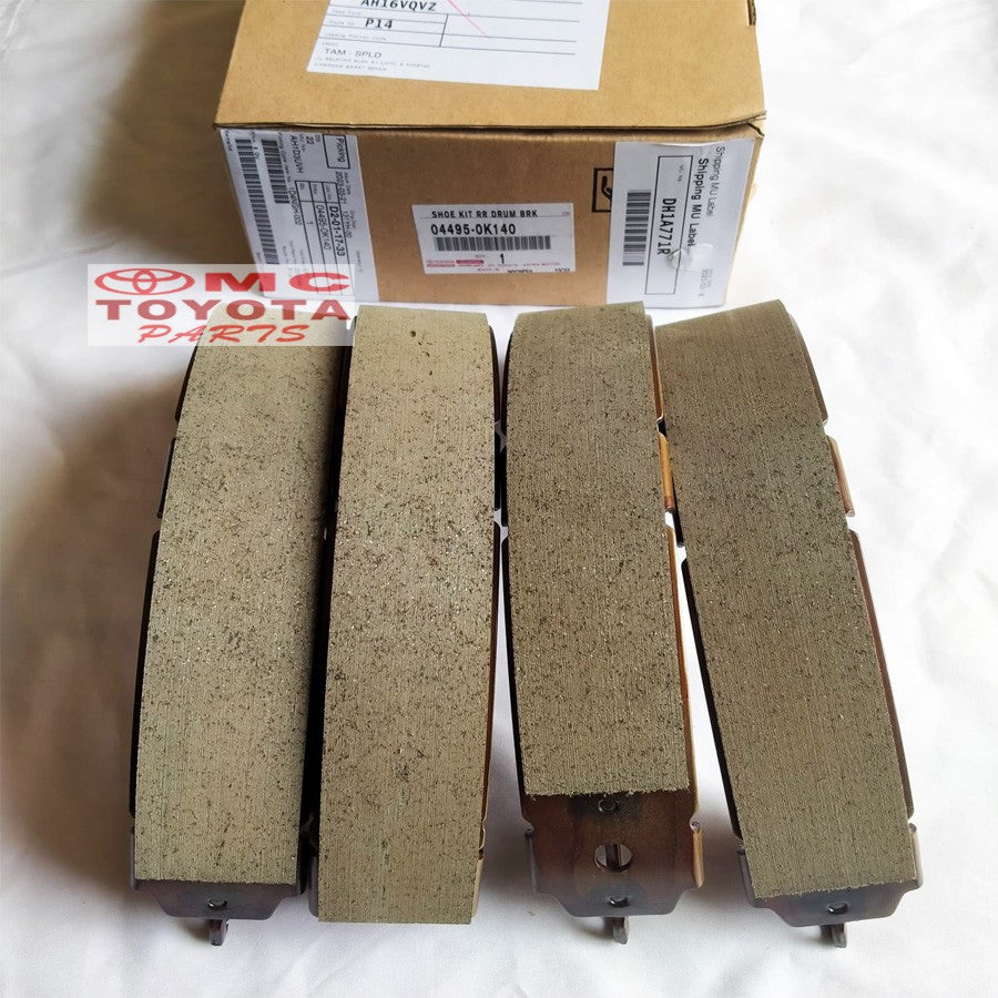 Brake Shoe Kampas Rem Belakang Original Toyota Innova Reborn 04495-0K140