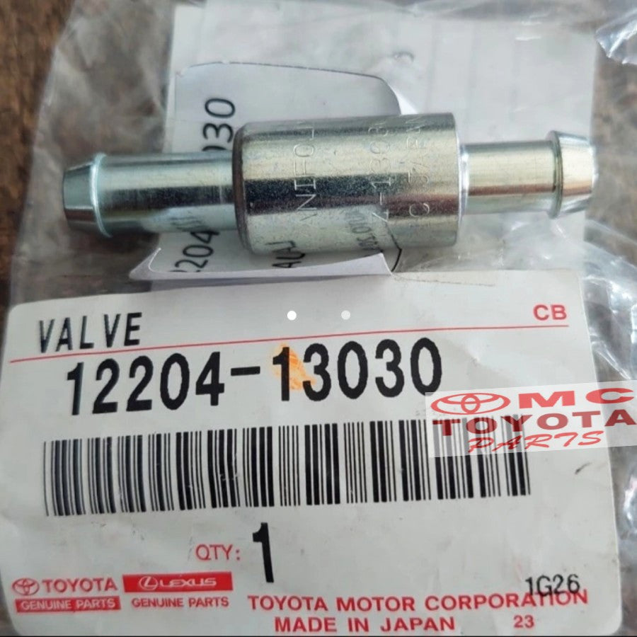Valve Tutup Klep Valve PCV PVC Valve Angin Sensor Ventilation Ventilator Kijang Super Grand Kapsul Efi Corolla Starlet Original Toyota 12204-13030