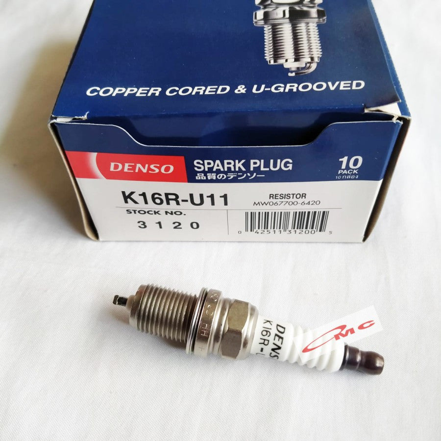 Busi Plug Denso Yaris Vios Soluna Corolla Acent 1.5 Atoz Altis Original Denso K16R-U11