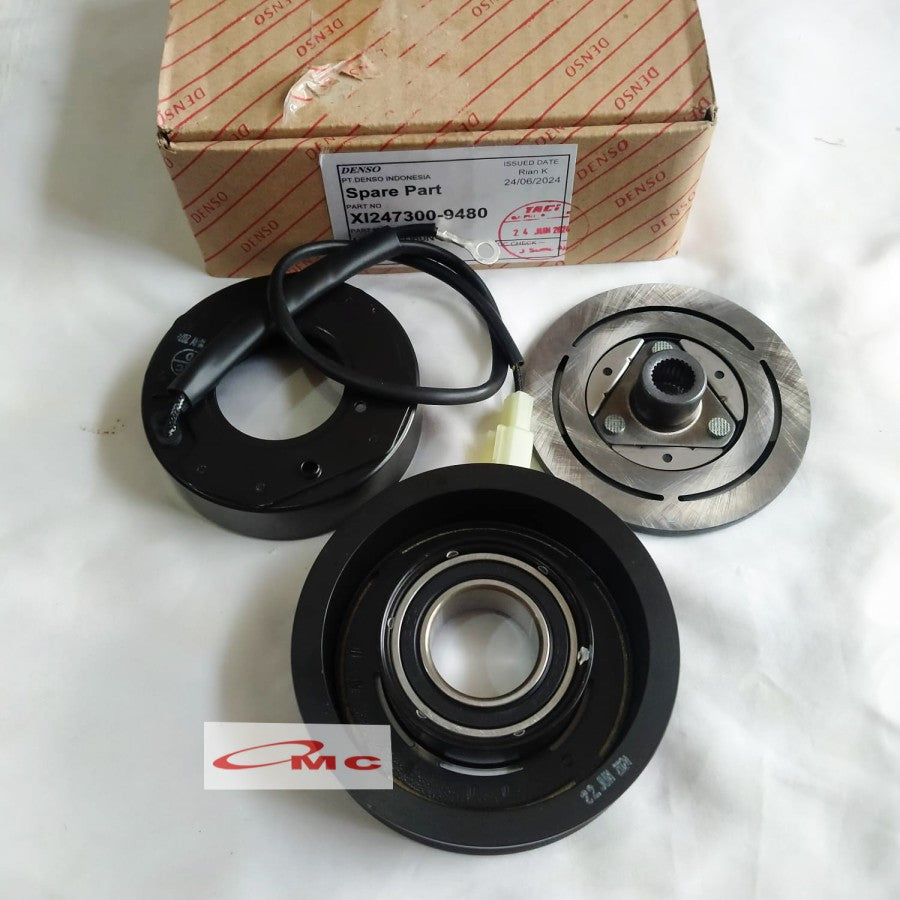 Magnet Clutch AC Agya Ayla Sigra Calya Orisinil Asli Denso 247300-9480