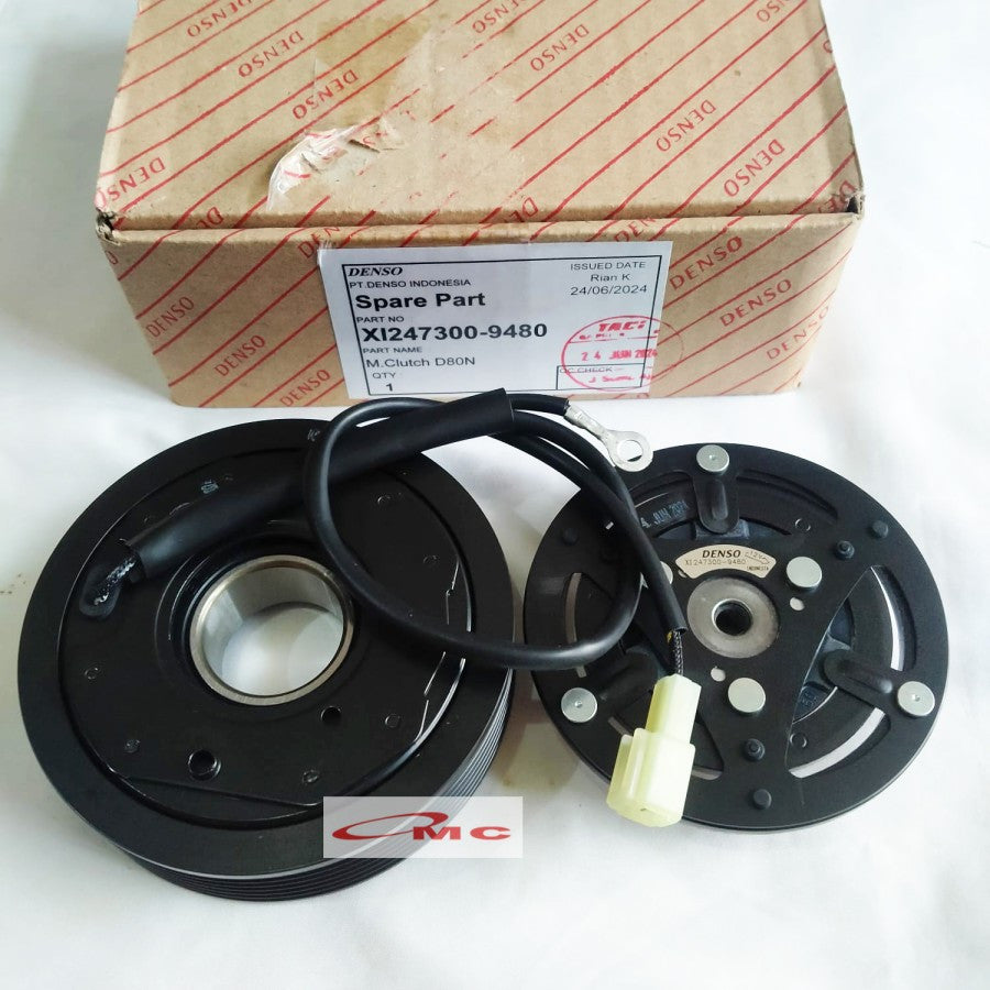 Magnet Clutch AC Agya Ayla Sigra Calya Orisinil Asli Denso 247300-9480