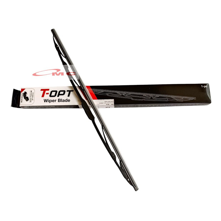 Wiper Blade Depan Kanan Wiper Mobil Universal 20" In 20 Inch Avanza Xenia Veloz Rush Terios Innova Fortuner Hilux Agya Ayla Vios Orisinil T-OPT 85220-TT204-8M