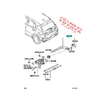 Wiper Arm Belakang Calya Raize Rush Original Toyota 85241-BZ150