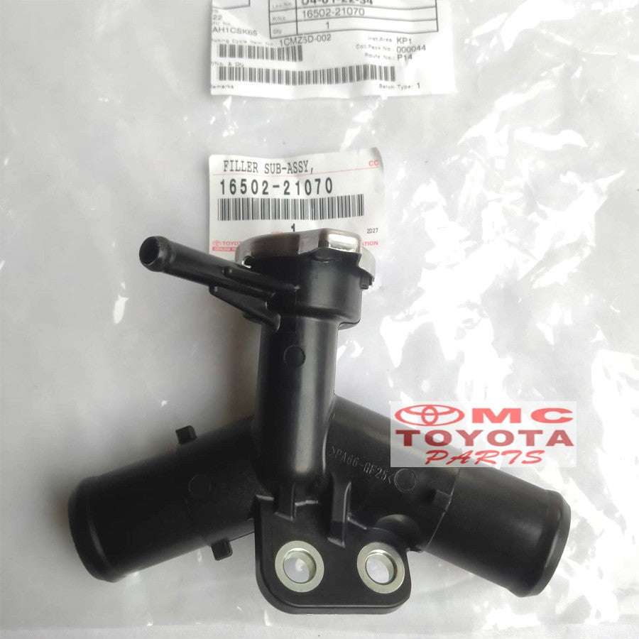 Pipa Radiator Pipa Filter Air Bypass Water Yaris New Vios 16502-21070