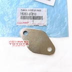 Plat Tutup By Pass Original Toyota Innova Fortuner Hilux Hiace Land Cruiser Prado Bensin 16353-0C010 Tutup Selang Pipa Pipe Flange Water By Pass Packing Gasket Pipa By Pass