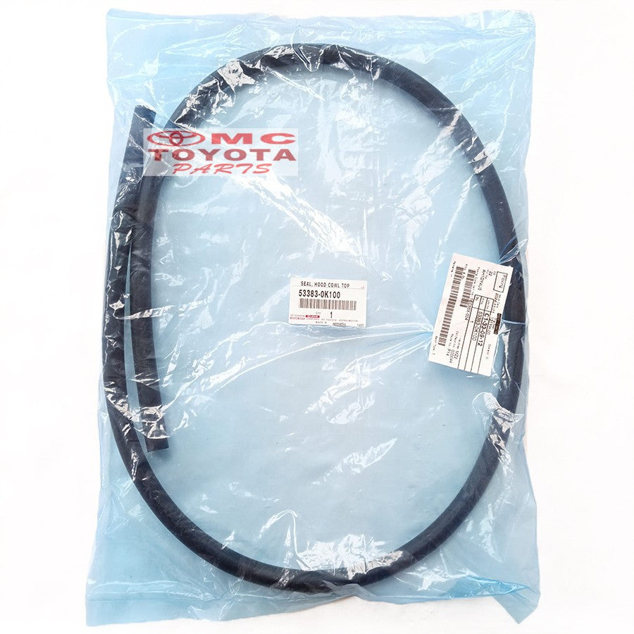 Karet Kap Mesin Motor Bagian Belakang Toyota New Fortuner VRZ Original 53383-0K100 Seal Hood Cowl Top