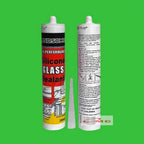 Lem Sealant Kaca Lem Kaca Botol Handsome Silicone Sealant Botol Black White Clear 300ml Asam Silikon Sealan Silen 300 ml Lem Silicone Glass Sealant Aluminium Lem Botol Kaca Aquarium Lem Sealent Silicon Glass Bening Putih Hitam Handsome Botol 300ML