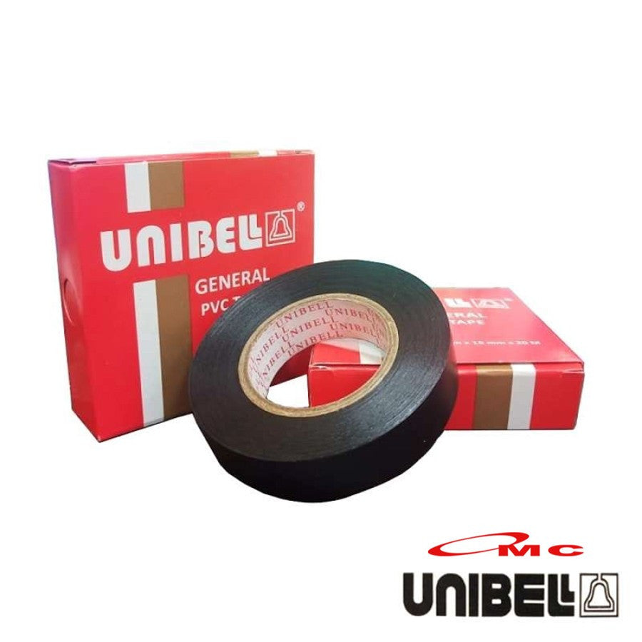 Unibell Isolasi Kabel Listrik Warna Hitam 20 Meter Isolasi Listrik Unibel Isolasi Unibel Solatip Kabel Isolasi Lakban Listrik Selotip Kabel Solasi Listrik Selotip Listrik Solasi Kabel Electrical Tape