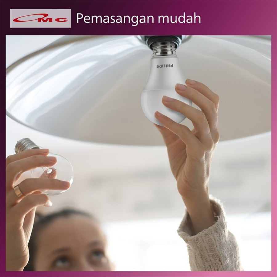 Lampu Philips 5 / 9 / 11 Watt E27 RadiantLine Bolam Bohlam LED 5W 9W 11W 6500K Lampu LED Putih Lamp LED Bulb Pilips