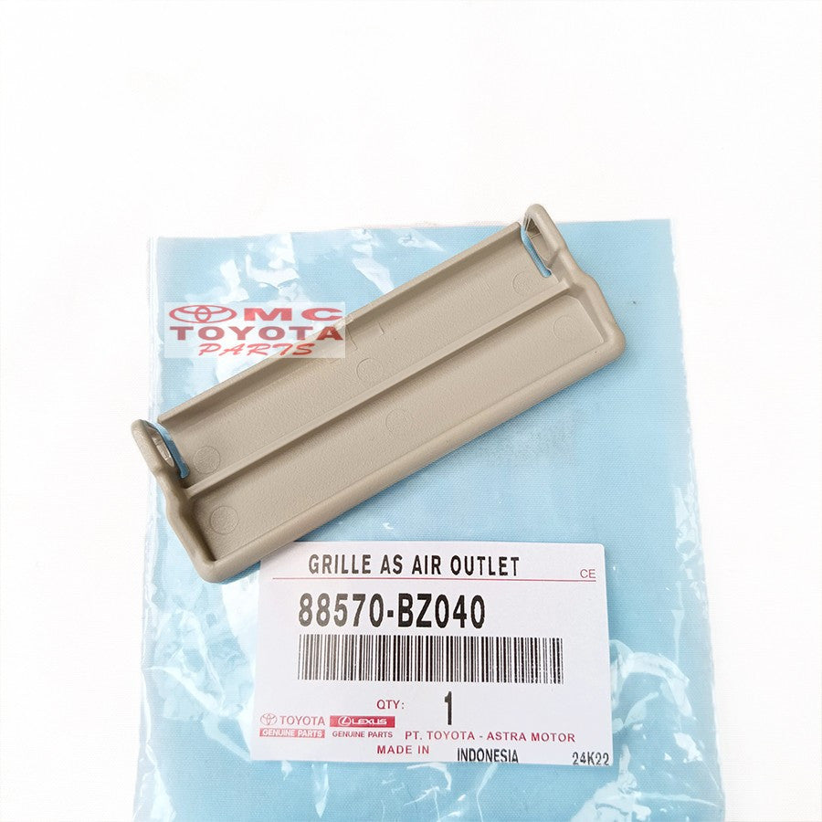 Tutup Kisi AC Double Blower Tengah Bagian Samping Calya Sigra Original 88570-BZ040 Cover Tutup AC Belakang Kisi Tutupan AC Yang Kecil