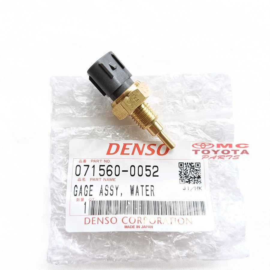 Switch Sensor Water Pump Temperature Avanza Xenia Rush Terios Gran Max Luxio Vios Soluna Starlet APV Kijang Kapsul Diesel 2L Original Denso 071560-0052 Switch Sensor Temperatur Switch Temperatur Thermo Switch Fan Saklar Kipas Radiator Socket 3 Pin