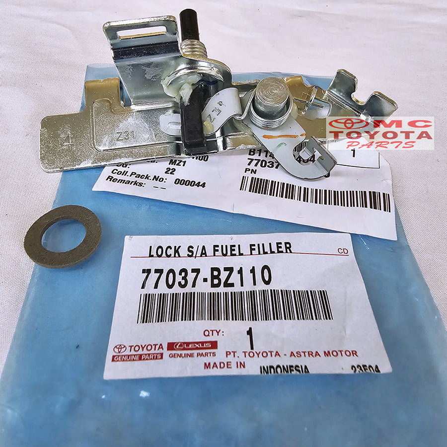 Pentolan Lock Fuel Kunci Pembuka Tutup Pengunci Rumah Tangki Bensin Rush Terios 2017Up Original Toyota 77037-BZ110