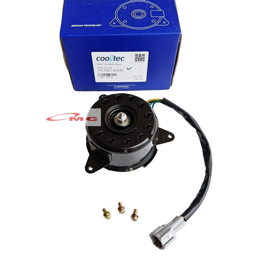 Motor Fan Kipas Radiator Cooltec Mobil Nissan X-trail Xtrail T31 T32 F16-2113