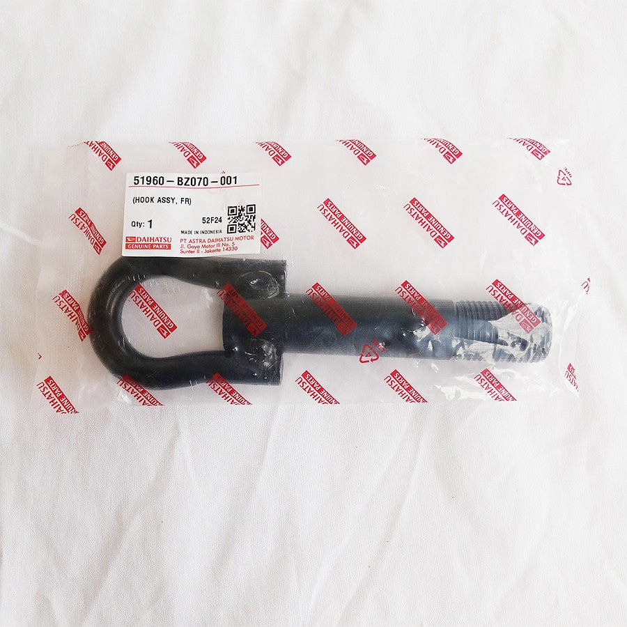 Towing Hook Besi Cantolan Derek Depan Avanza Xenia Original Daihatsu 51960-BZ070-001