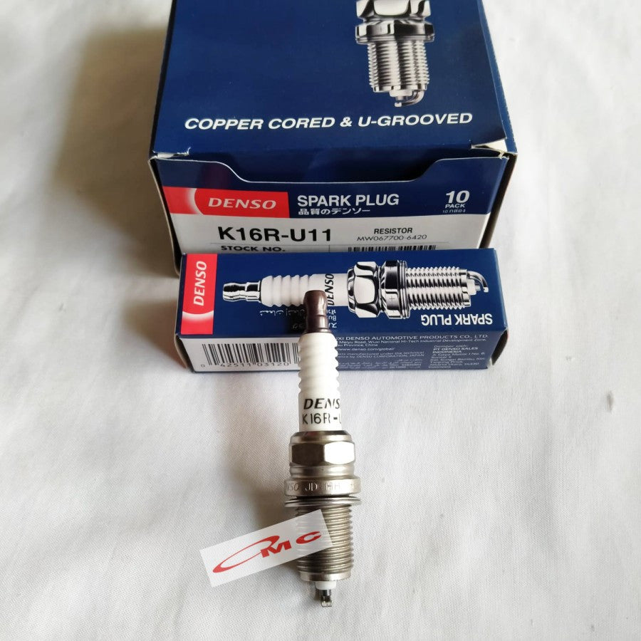 Busi Plug Denso Yaris Vios Soluna Corolla Acent 1.5 Atoz Altis Original Denso K16R-U11