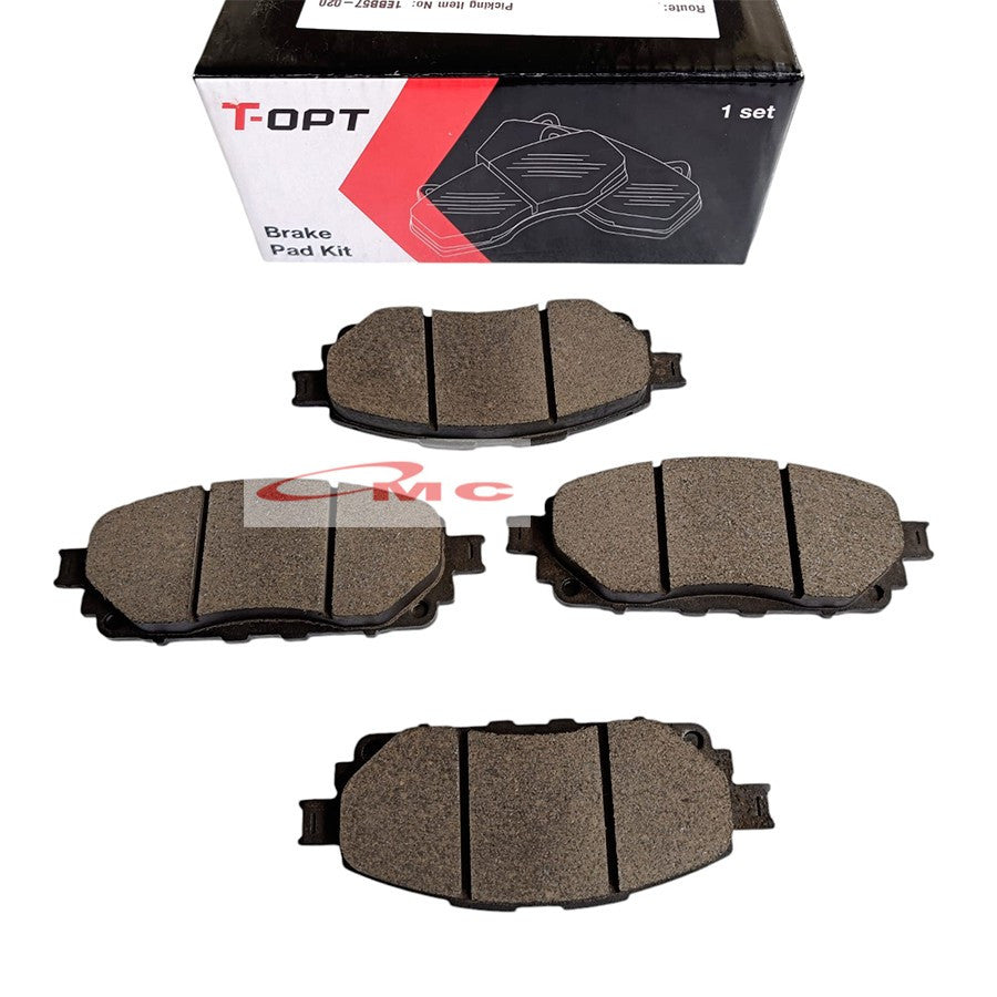 Brake Pad Kampas Rem Depan Innova Reborn Hilux Single Orisinil T-OPT 04465-TT207-8M