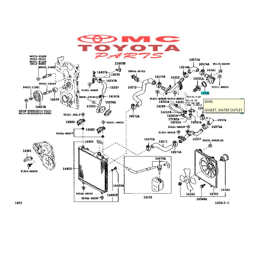Paking Gasket Thermostat Oring Seal Karet Thermostat Kijang Kapsul Avanza Veloz Xenia Rush Terios Raize Rocky Vios Yaris Altis Fortuner Hilux Land Cruiser Prado Corona Hiace Dyna 16341-35010-000 Karet Oring Thermostat Gasket Paking Oring Thermostat