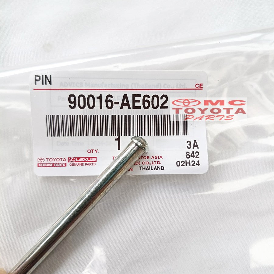 Pen Pin Kaliper Rem Cakram Depan Fortuner VRZ Hilux Revo 2GD Original Toyota 90016-AE602 Pin Kampas Rem Pin Baut Caliper Rem Disc Brake Depan
