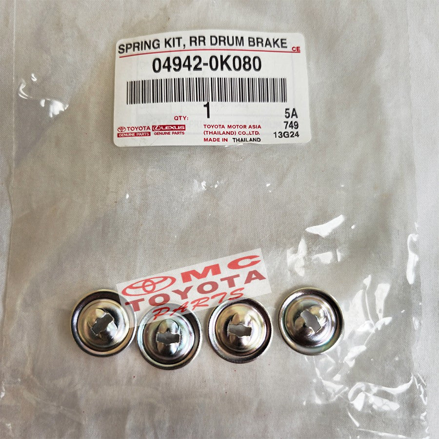 Spring Kit Rear Brake Kit Per Rem Belakang Toyota Kijang Innova Hilux Original 04942-0K080