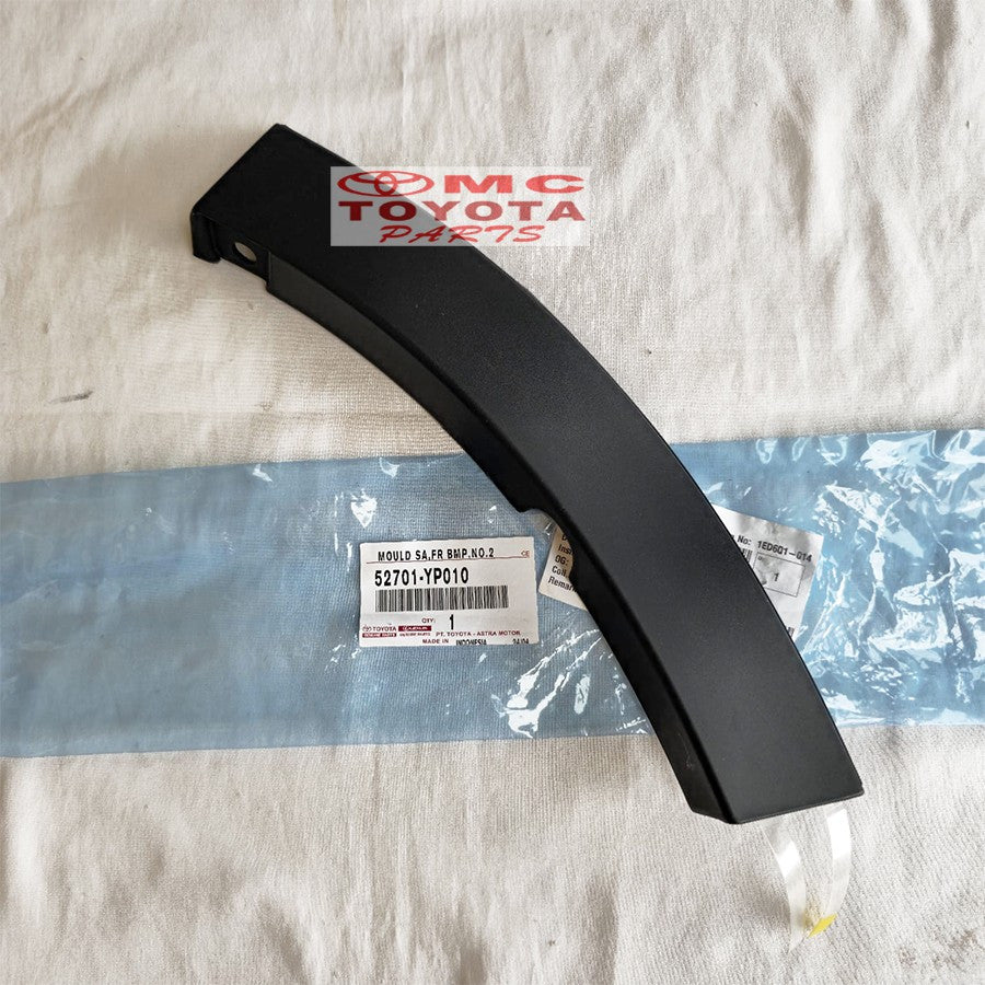 Molding Moulding Extension Bumper List Spoiler Fender Bodykit Over Fender Bodykit Quarter Bumper Depan Pendek Kanan Kiri Innova Reborn Venturer Original 52701-YP010 52704-YP010
