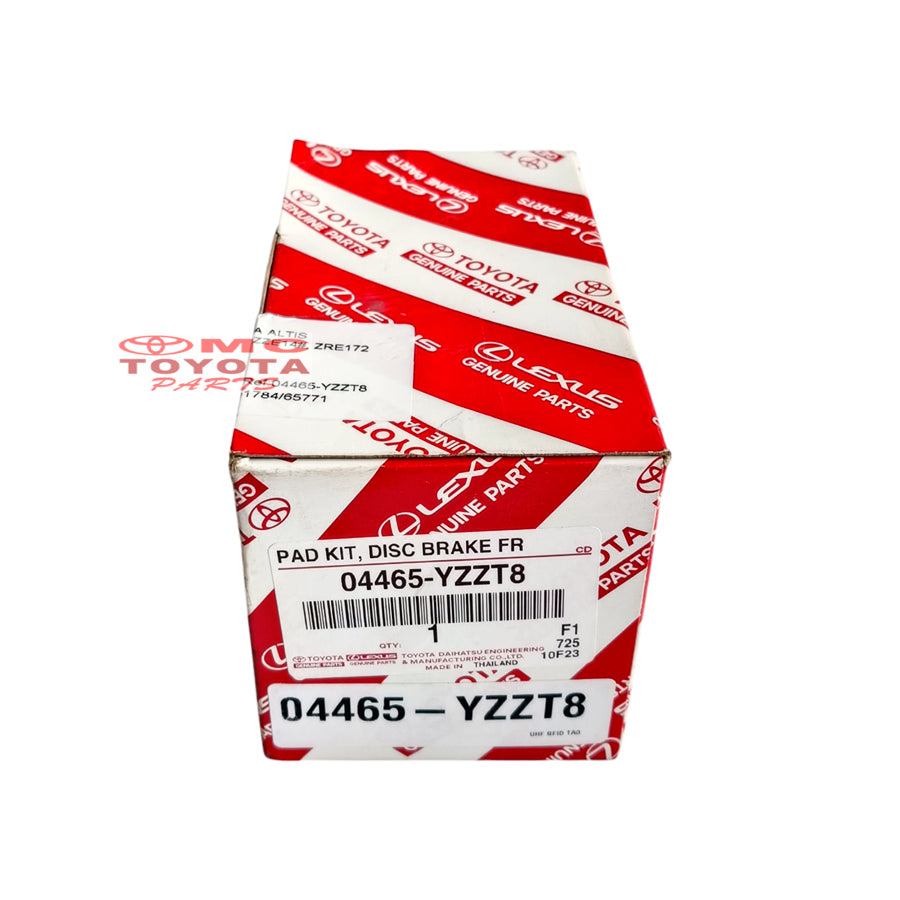 Brake Pad Kampas Rem Depan Original Toyota Corolla New Altis Sienta Wish Nav1 Noah Voxy 04465-YZZT8 / 04465-YZZR3