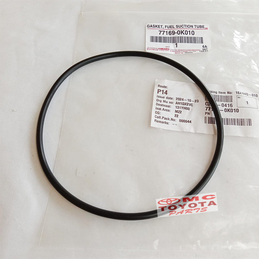Karet Gaske Tutup Pengunci Rumah Pompa Bensin Fuel Pump Toyota Innova Fortuner Original 77169-0K010