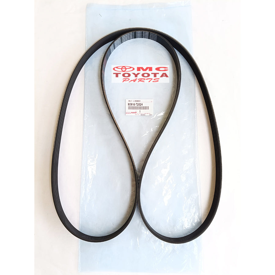 Tali Kipas Fan Belt Van Belt V Belt Fanbelt Innova Fortuner Hilux Bensin Original Toyota 90916-T2024 7PK2300