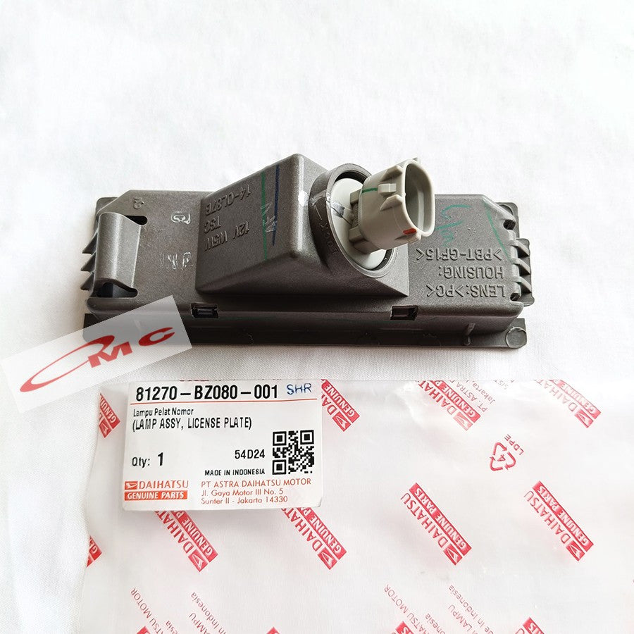 Lampu Plat Nomor Pelat Bagasi Daihatsu Terios Toyota Rush Original Ori Asli 81270-BZ080-001