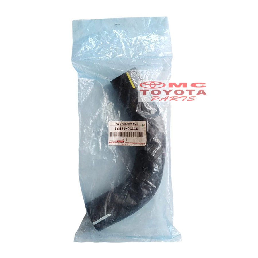 Selang Radiator Atas Innova Reborn Diesel Fortuner VRZ Diesel Hilux Revo Original Toyota 16571-0L110