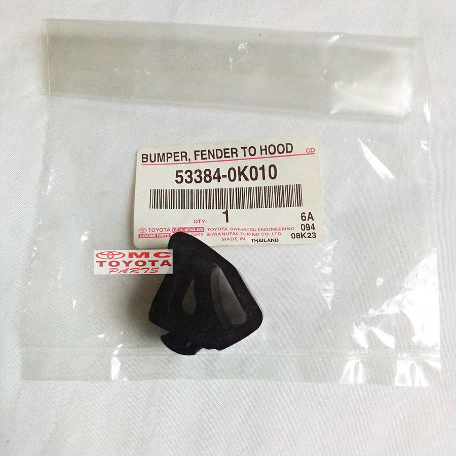 Karet Kap Mesin Samping Original Toyota Fortuner 2006-2015 Toyota Hilux 2006-2014 53384-0K010