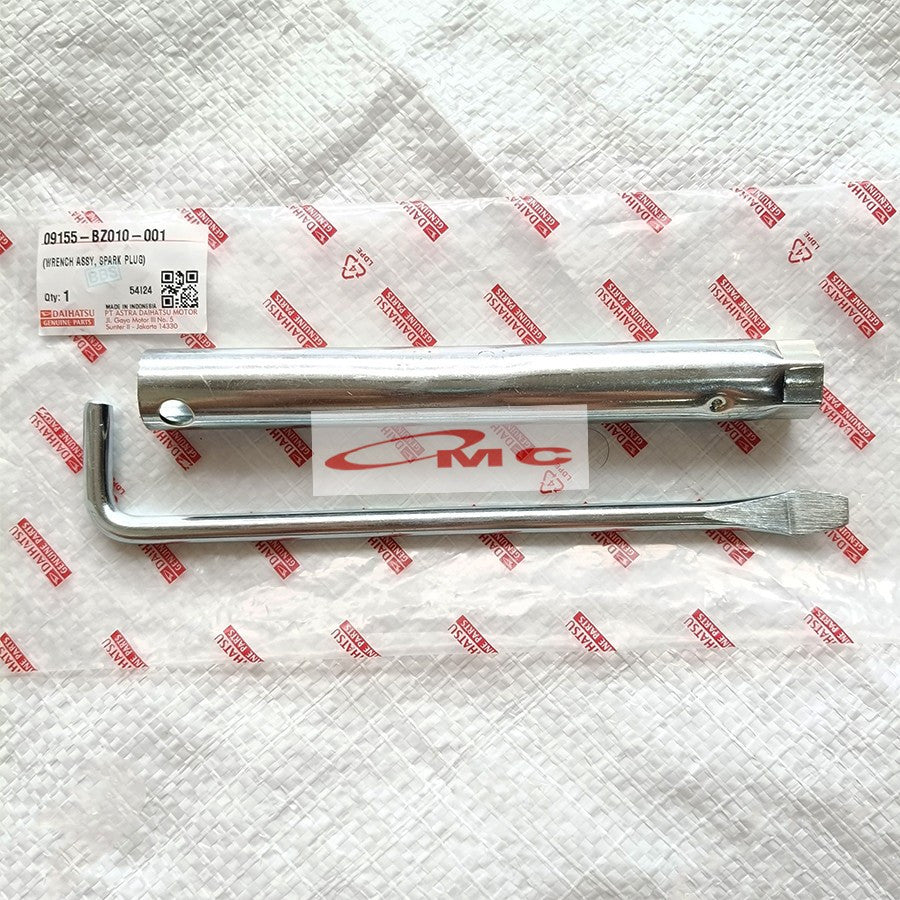 Kunci Busi 16mm 16 mm Besi Original Avanza Xenia Rush Terios Innova Fortuner Hilux Brio Jazz CRV Freed Ertiga Gran Max Luxio APV ETC 09155-BZ010-001 Wrench Spark Plug