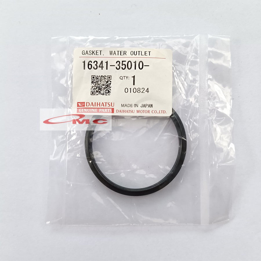Paking Gasket Thermostat Oring Seal Karet Thermostat Kijang Kapsul Avanza Veloz Xenia Rush Terios Raize Rocky Vios Yaris Altis Fortuner Hilux Land Cruiser Prado Corona Hiace Dyna 16341-35010-000 Karet Oring Thermostat Gasket Paking Oring Thermostat