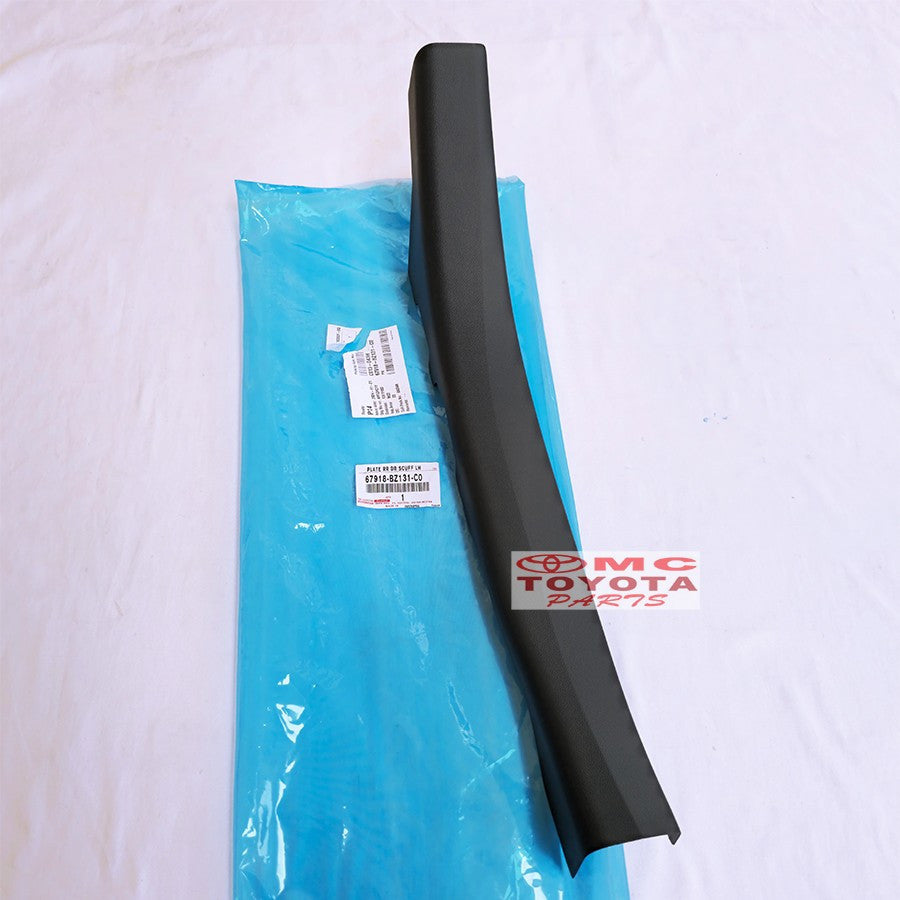 SillPlate Sil Plate Cover Body Plat Scuff Belakang Samping kanan Kiri Agya Ayla Original 67917-BZ131-C0 67918-BZ131-C0