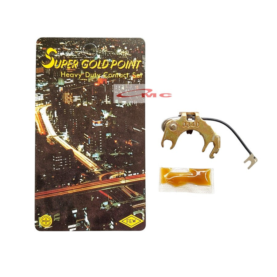 Platina Racing Gold Few D-34D Kijang 3K 4K 5K 7K Katana ST100 Carry Hiace S88 Zebra Hijet S75 Platina Contact Point Kontak Platina Resing Super Gold D 34D Condensor Kondensor