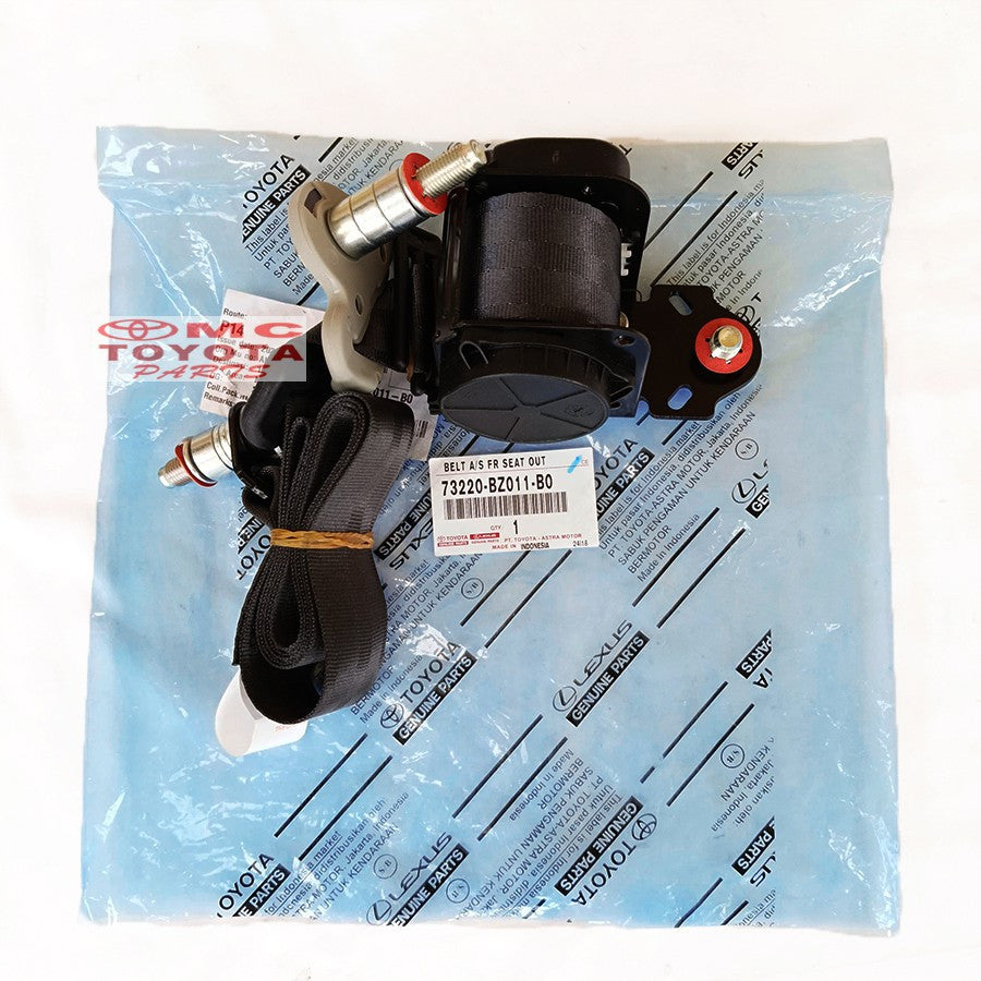 Safety Belt / Seat Belt Depan Kanan Kiri Avanza Xenia Original Toyota 73210-BZ011-B0 73220-BZ011-B0 Sabuk Pengaman