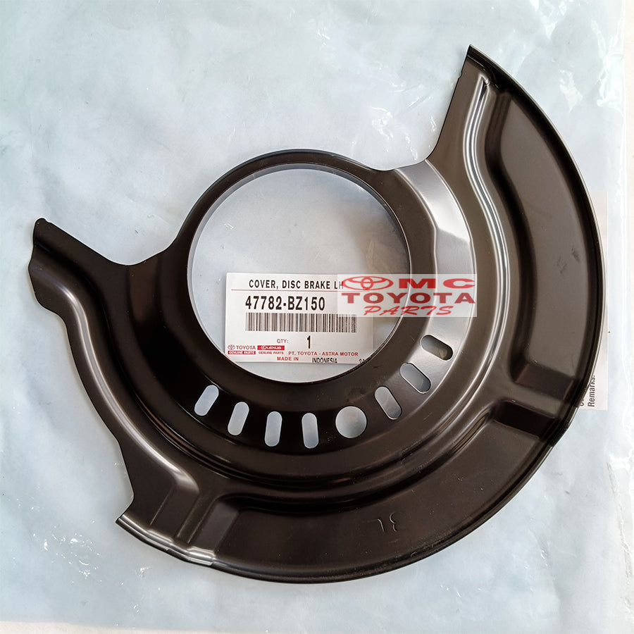 Cover Disc Brake Depan Kanan Kiri Calya Sigra Original Toyota 47781-BZ150 47782-BZ150 Cover Disk Brake Cover Plat Disc Brake Piringan Rem Roda Depan