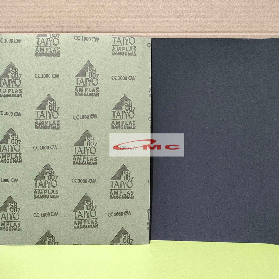 Amplas Ampelas Taiyo Abrasive Paper Asli SH 007 SH007 Grit Grid 60 80 100 120 150 180 220 240 280 500 Amplas Duco Taiyo Amplas Waterproof Duco Bangunan Amril Lembaran Lembar Taiyo SH-007