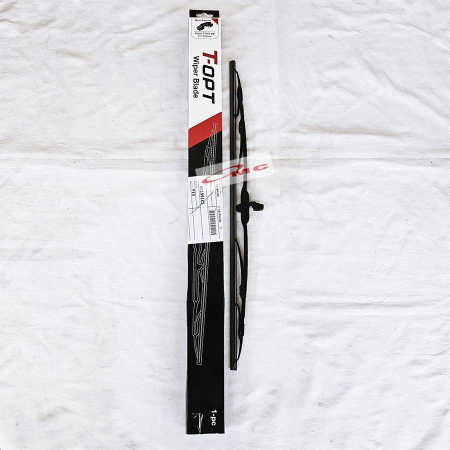 Wiper Blade Depan Kanan Wiper Mobil Kanan Toyota Fortuner Vios Universal 21" In 21 Inch 525mm Orisinil T-OPT85220-TT003-8M
