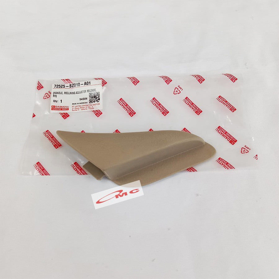 Handle / Stelan Jok Reclining Adjuster Depan Kanan Avanza Xenia Original 72525-BZ010-A01