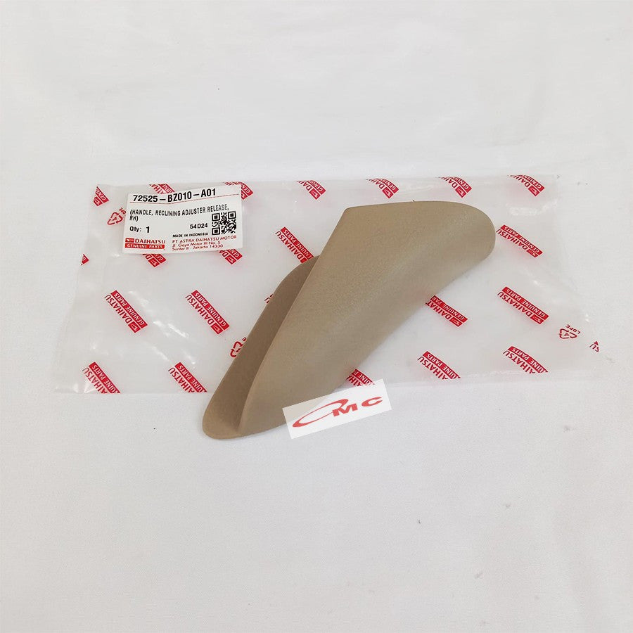 Handle / Stelan Jok Reclining Adjuster Depan Kanan Avanza Xenia Original 72525-BZ010-A01