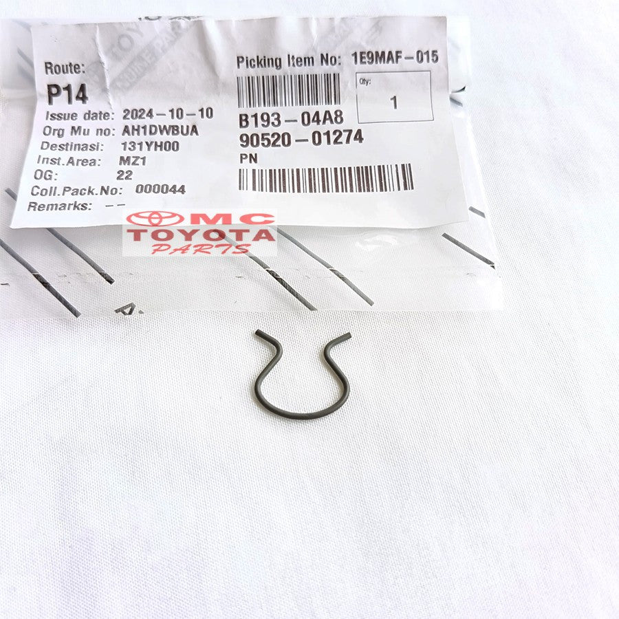 Kancing Klip Ring Handle Putaran Jok Ori Avanza Xenia Rush Terios Kijang Innova Land Cruiser Corolla Altis Soluna Starlet Hilux Yaris Vios 90520-01274