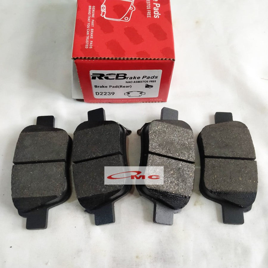 Kampas Rem Belakang Brake Pad New Alphard Vellfire ANH20 GGH20 Orisinil RC D-2239
