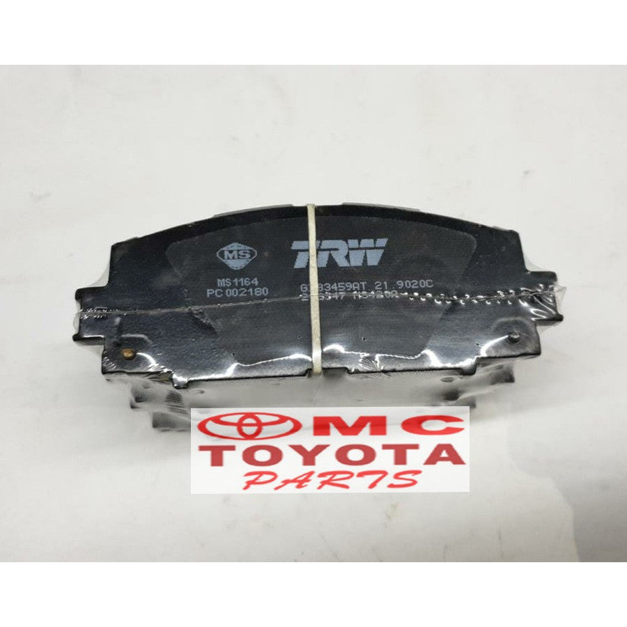 Brake Pad Kampas Rem Depan New Vios Yaris E GDB-3459
