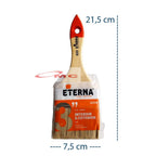 Kuas Cat Eterna 633 Bulu Tebal Gagang Kayu Kuas Cat Tembok 1" 1,5" 2" 2,5" 3" 4" In 1 2 3 4 Inch Kuas Eterna Kuas Kayu Kuas Tembok Koas Cat Dinding