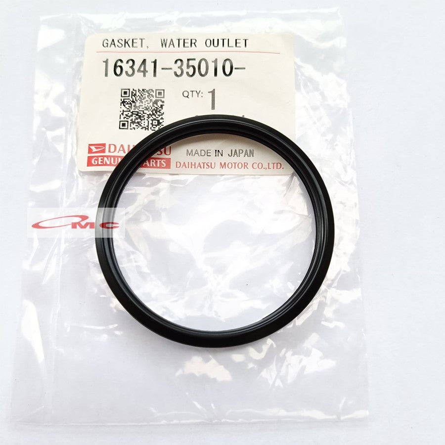 Paking Gasket Thermostat Oring Seal Karet Thermostat Kijang Kapsul Avanza Veloz Xenia Rush Terios Raize Rocky Vios Yaris Altis Fortuner Hilux Land Cruiser Prado Corona Hiace Dyna 16341-35010-000 Karet Oring Thermostat Gasket Paking Oring Thermostat