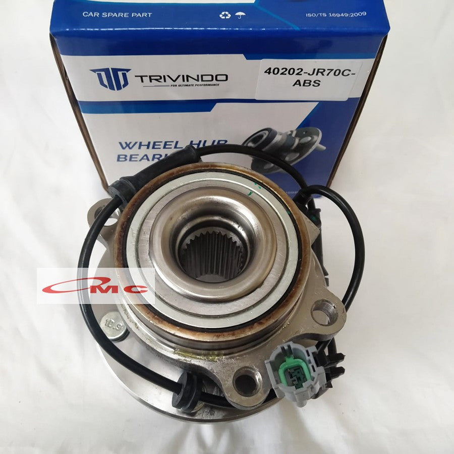 Bearing Laher Roda Depan TRIVINDO Nissan Navara D40 D22 YD25 Sensor ABS 40202-JR70C-ABS