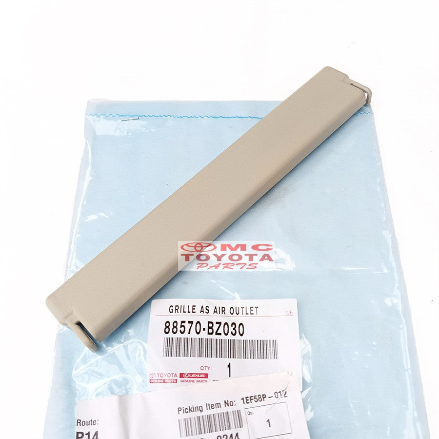 Tutup Kisi AC Double Blower Tengah Bagian Tengah Calya Sigra Original 88570-BZ030 Cover Tutup AC Belakang Kisi Tutupan AC Yang Besar Panjang